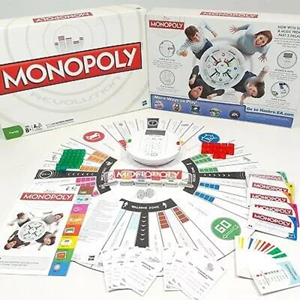بازی فکری مونوپولی دیجیتال MONOPOLY REVOLUTION به همراه دستگاه کارت خوان -اسباب بازی
